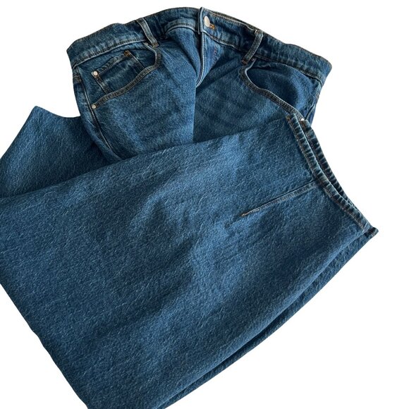 Barrel Denim Medium Wash Size 14 Women's Ann Taylor Pants - Picture 5 of 16